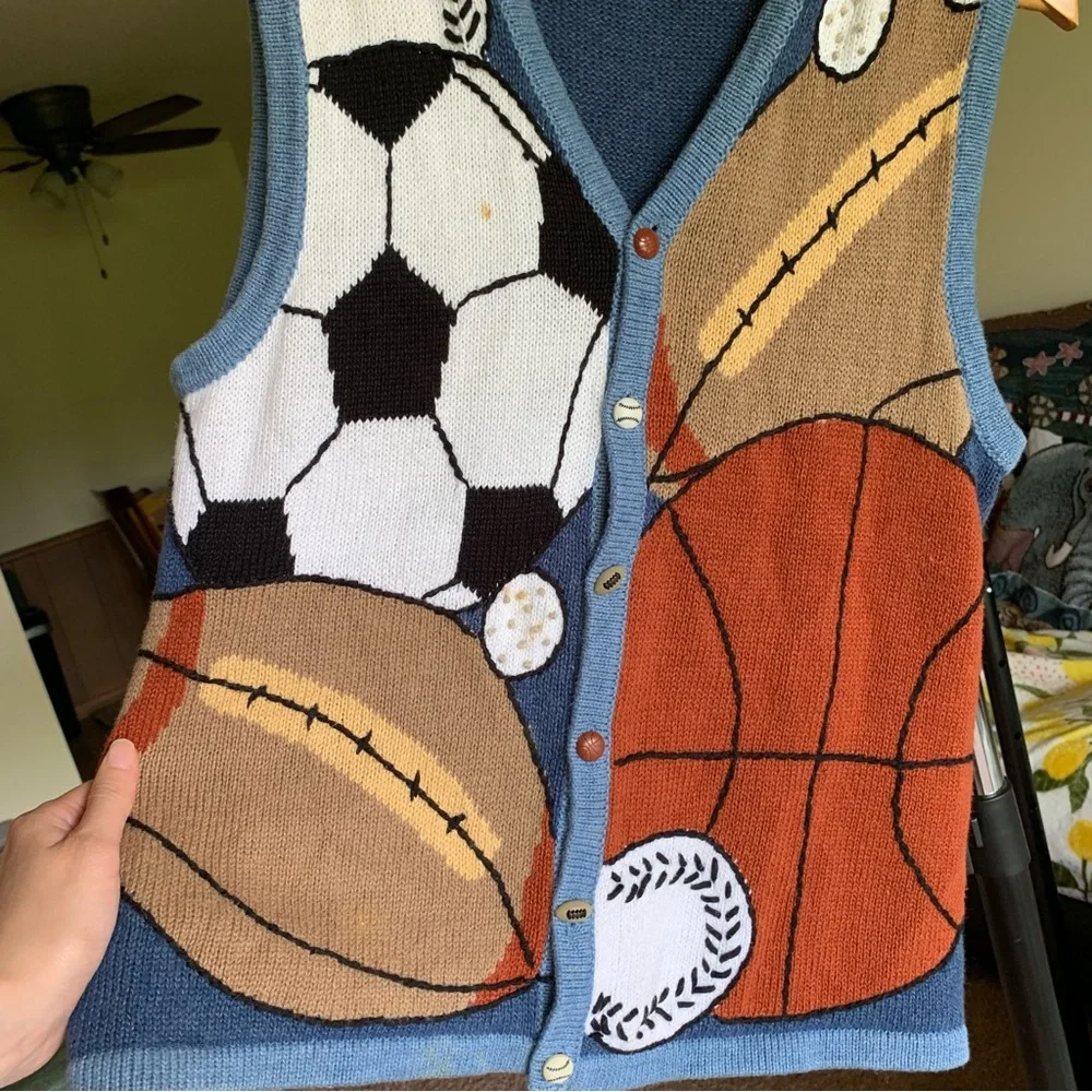 Vintage Knit Sweater Vest